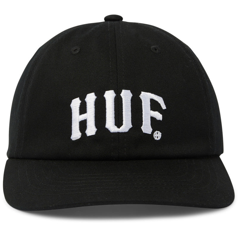 HUF Arch 6 Panel Cv Cap Black