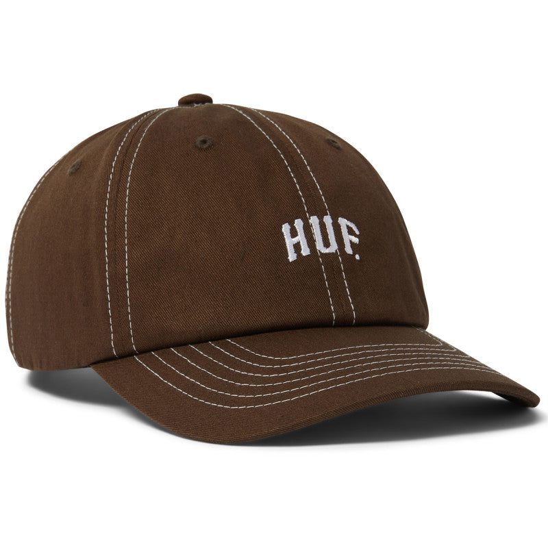 HUF Arch Logo 6 Panel Cv Cap Bison