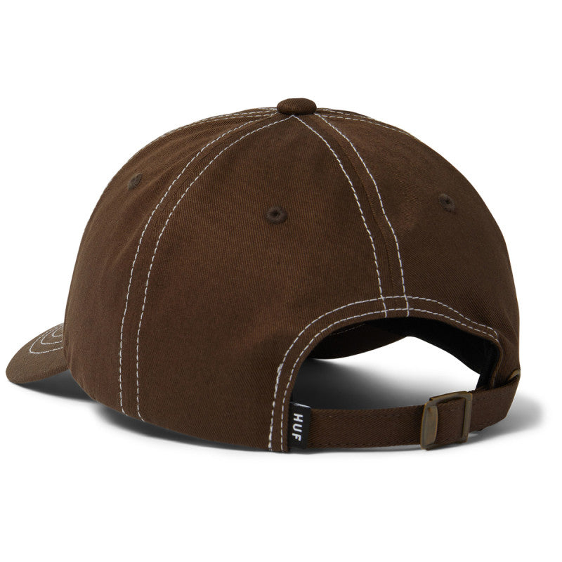 HUF Arch Logo 6 Panel Cv Cap Bison
