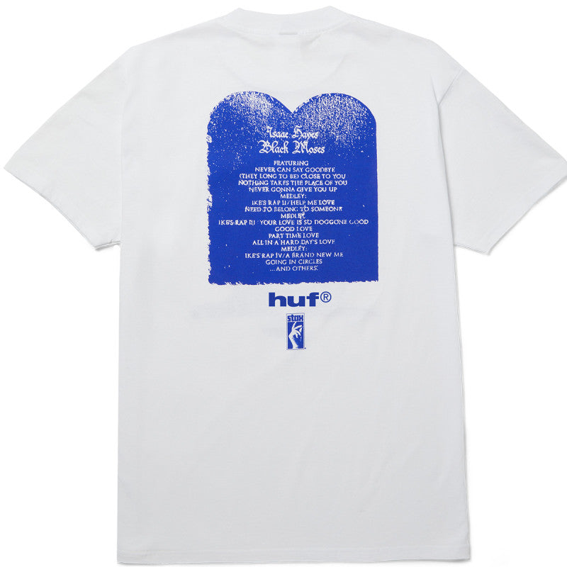 HUF Black Moses T-Shirt White