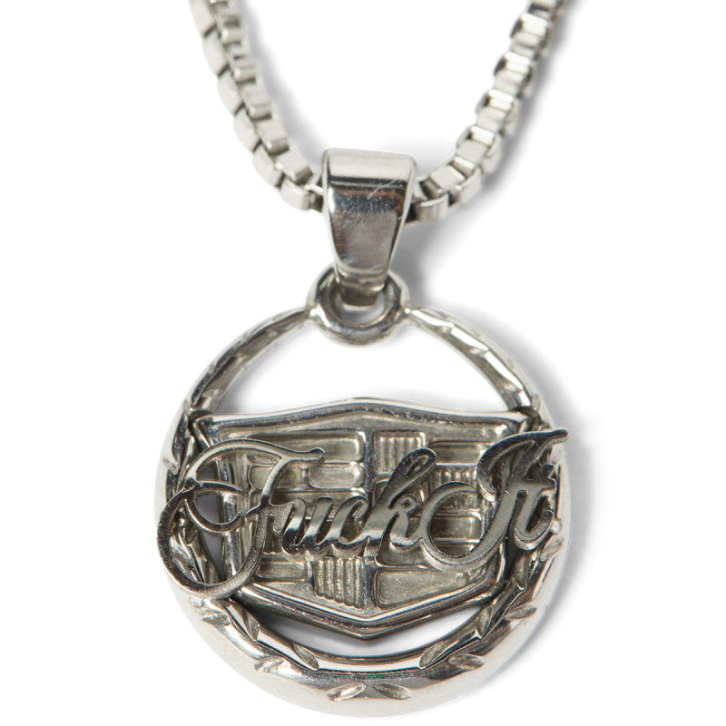 HUF Emblem Pendant Silver