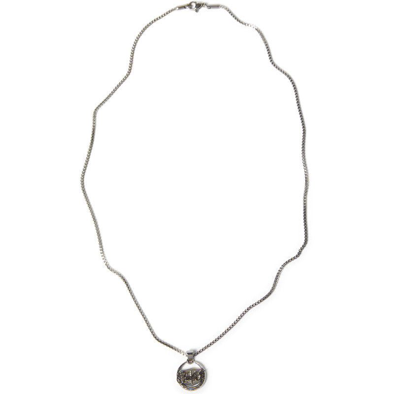HUF Emblem Pendant Silver