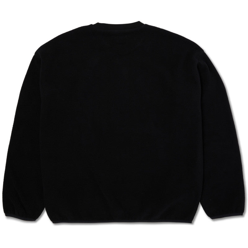 HUF H Dot Polar Fleece Sweater Black