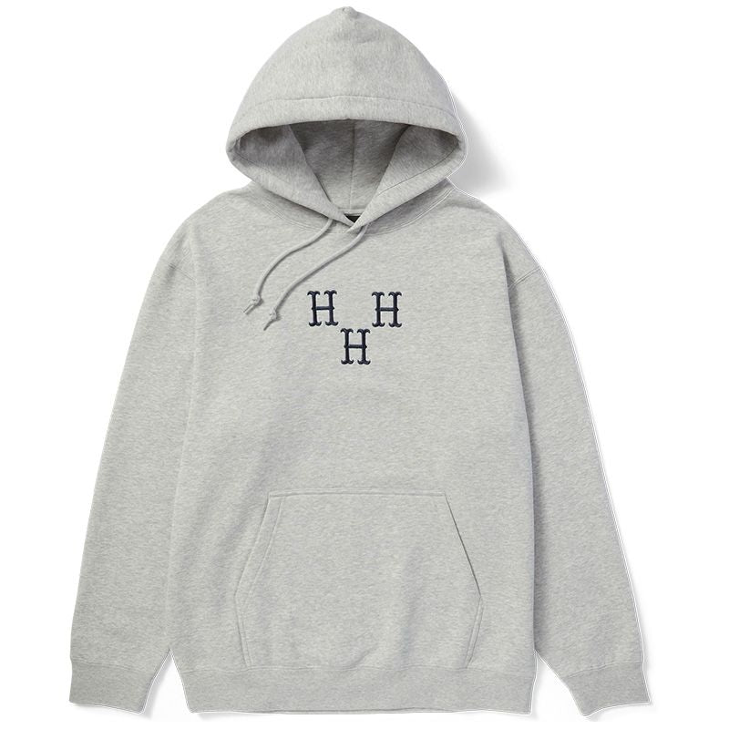 HUF Hat Trick Hoodie Heather Grey