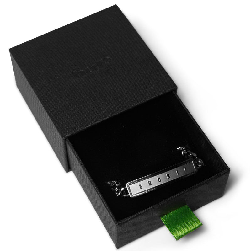 HUF Mini ID Bracelet Silver