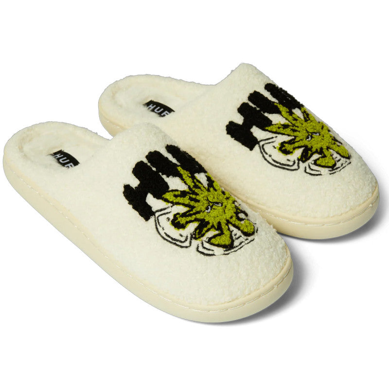 HUF Snow Angel Fuzzy Slipper Natural