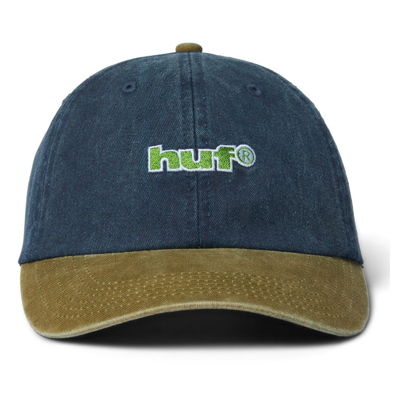 HUF Two Tone 89 Washed 6 Panel Cap Navy