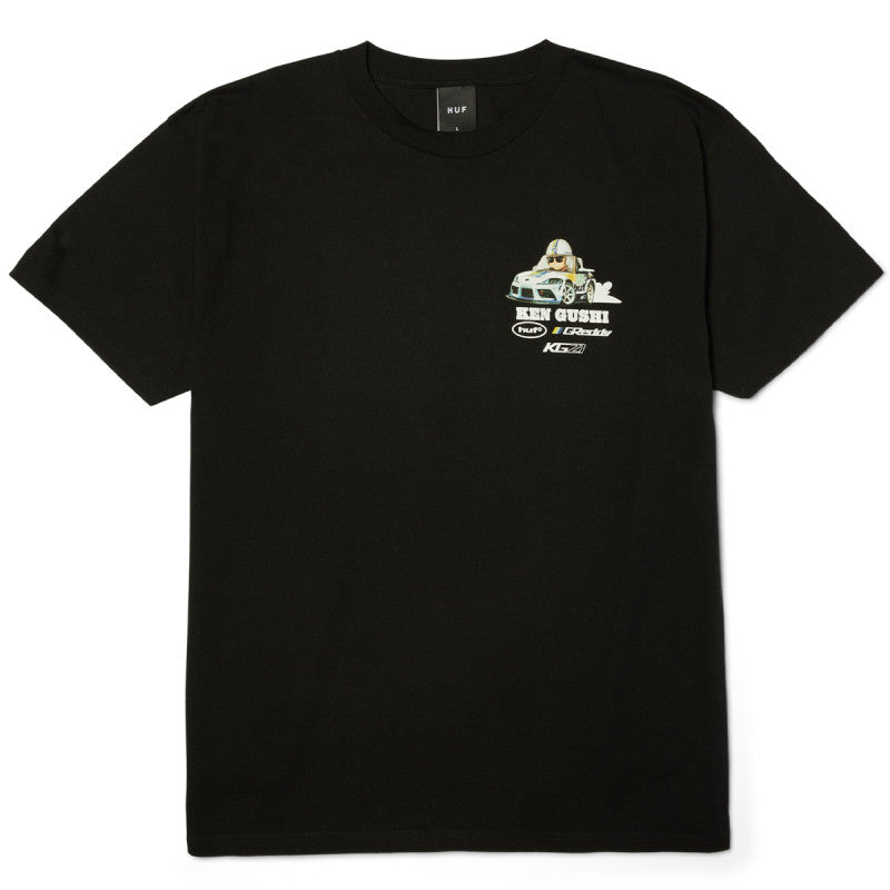 HUF x Greddy Gushi T-Shirt Black