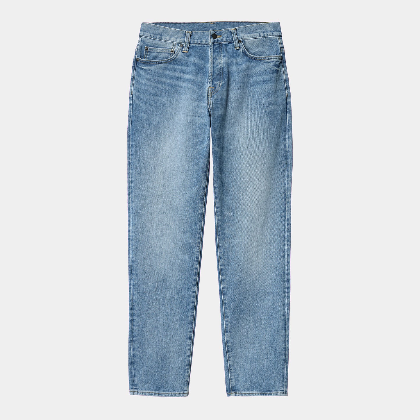 Carhartt WIP Klondike Pants Blue Light Used Wash
