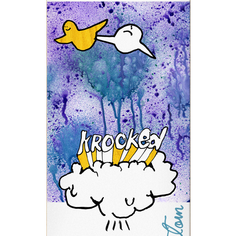 Krooked Tom Knox Navigator Skateboard Deck 8.25