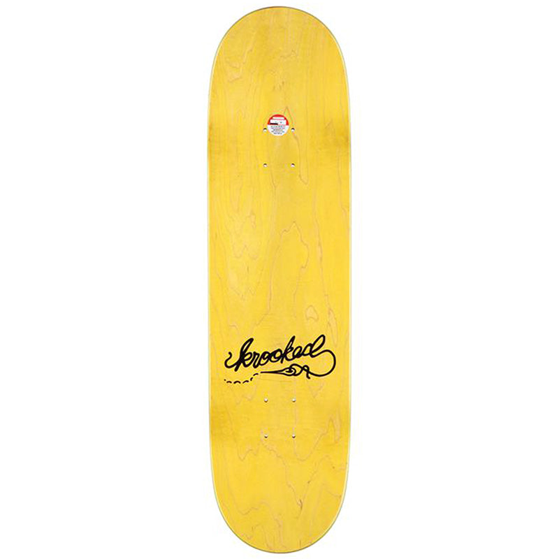 Krooked Una Farrar Debut Pro Skateboard Deck Blue 8.28