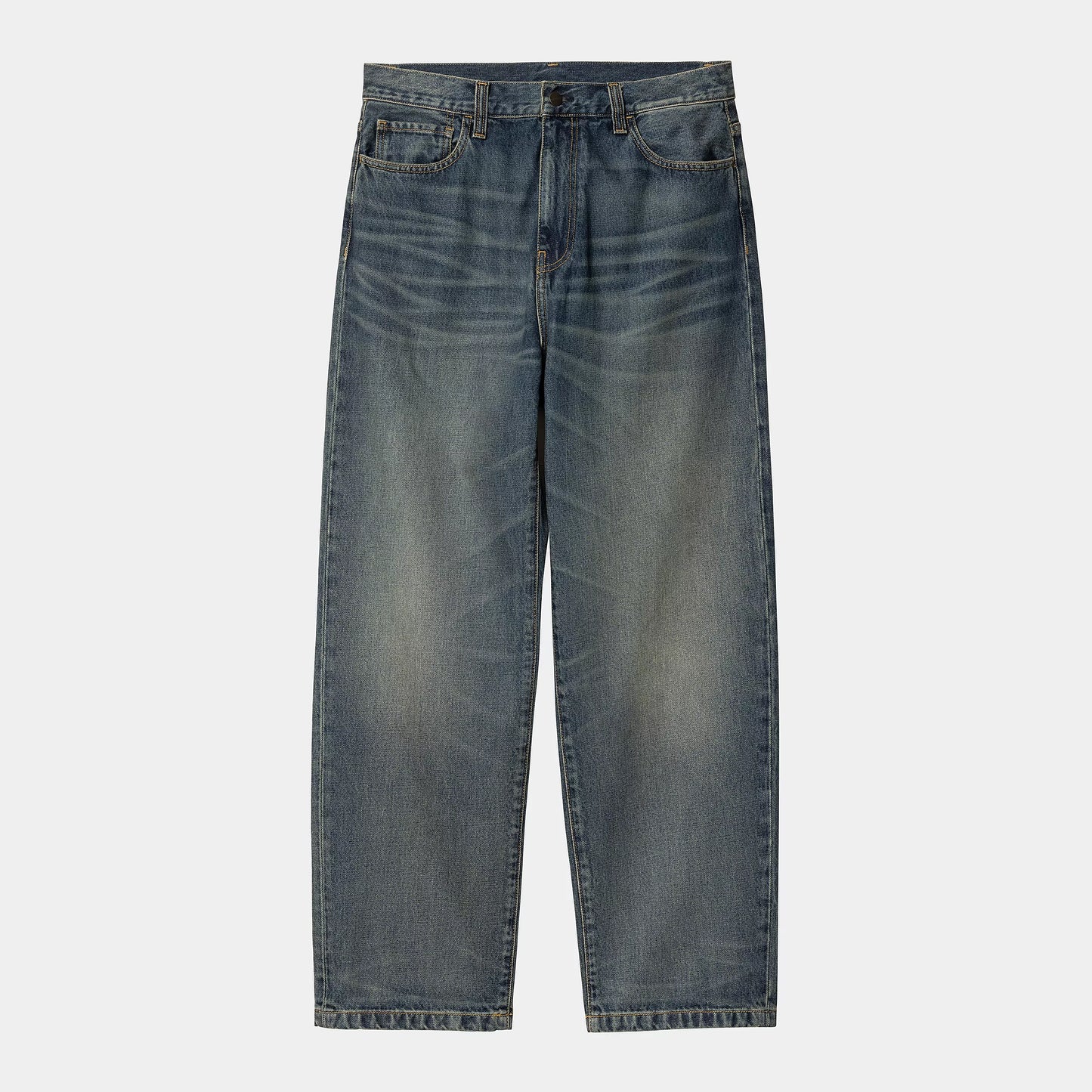 Carhartt WIP Landon Pant Blue Worn Used Wash