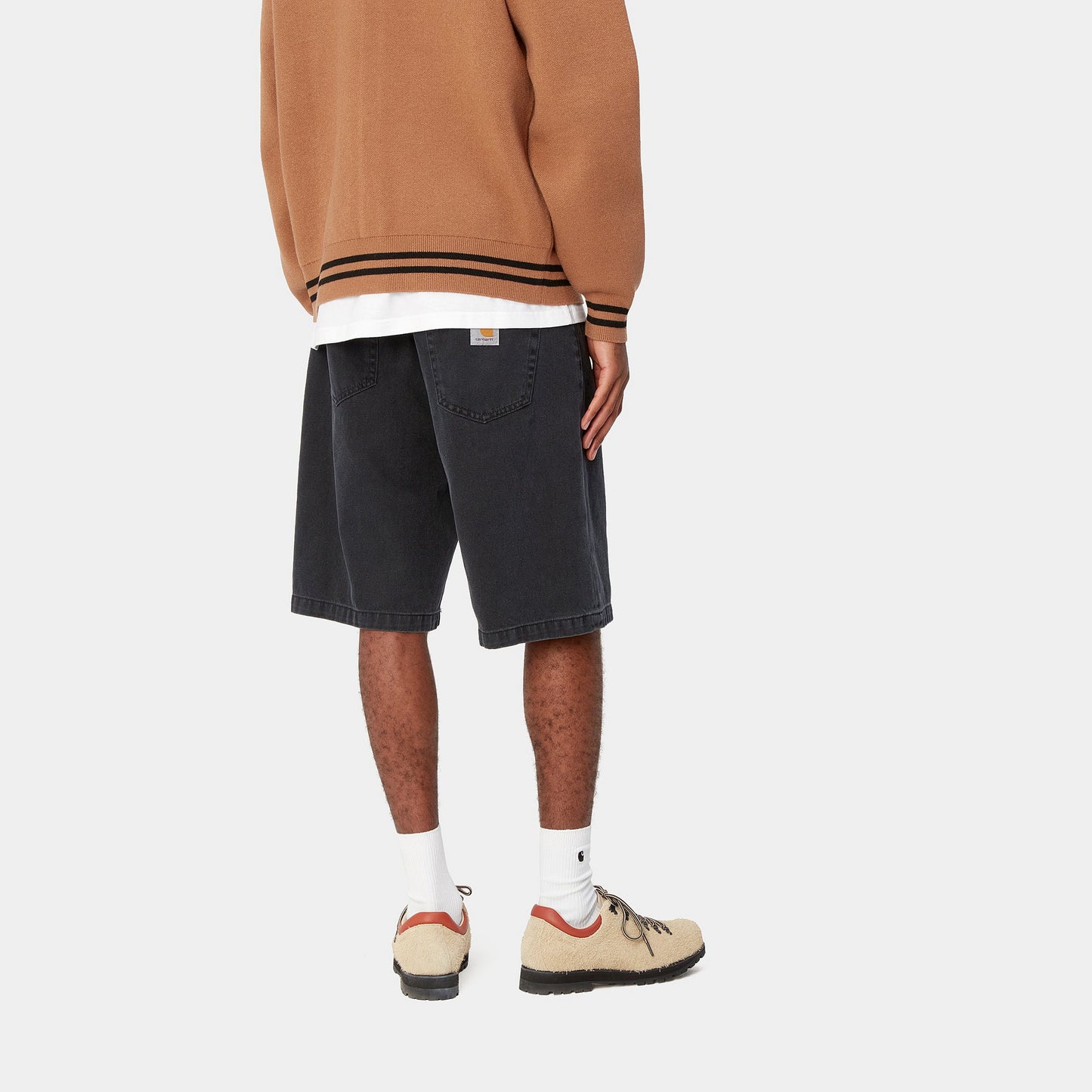 Carhartt WIP Landon Short Black Stone Washed