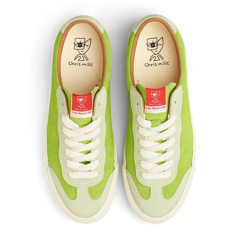 Last Resort AB VM004 - Milic Suede Lo Duo Green/White
