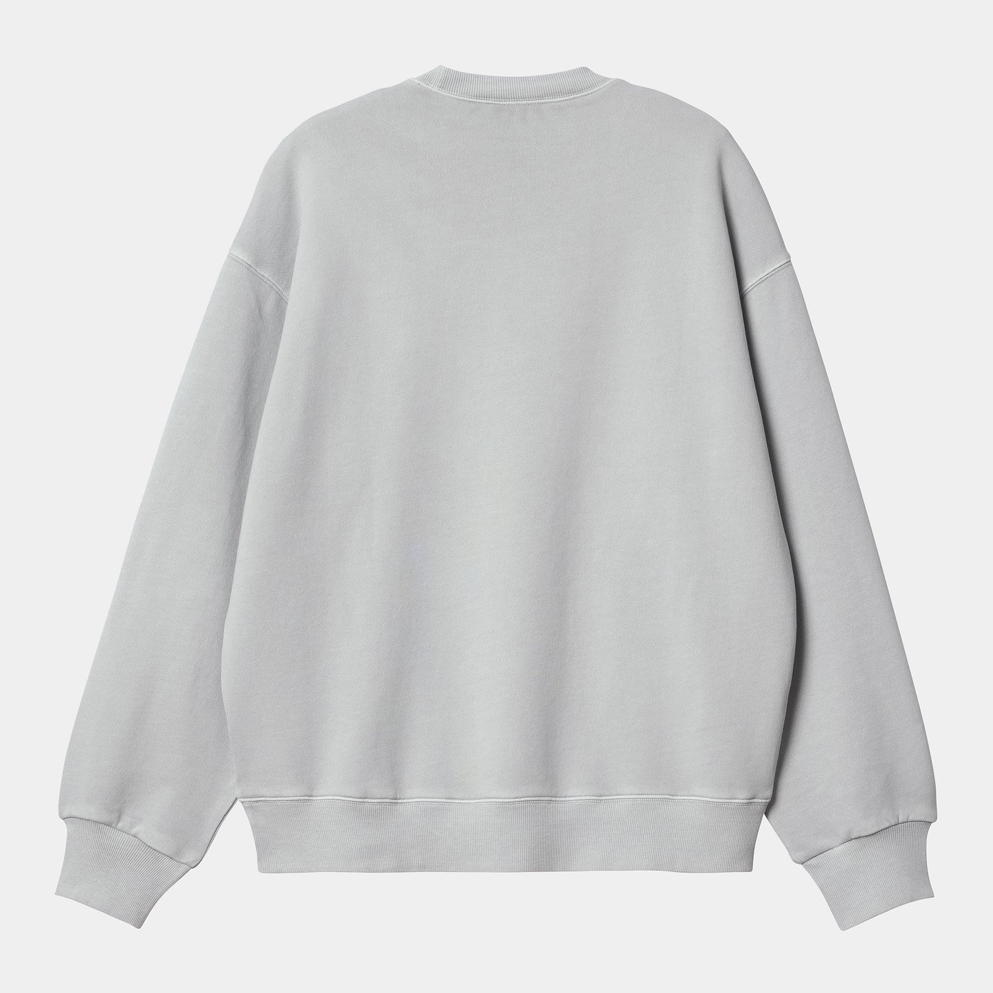 Carhartt WIP Nelson Sweater Sonic Silver Garment Dyed