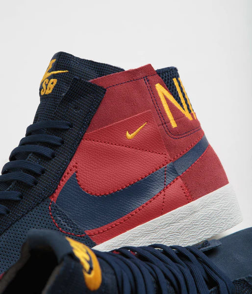 Nike SB Zoom Blazer Mid Premium University Red/Midnight Navy