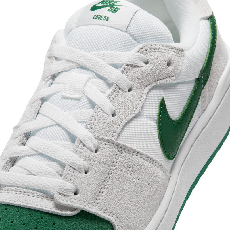 Nike SB Code 58 White/Pine Green-Summit White-Pine Green