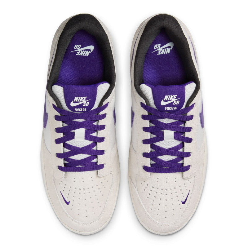 Nike SB Force 58 Phantom/Court Purple-Summit White-Dk Smoke Grey-Sail