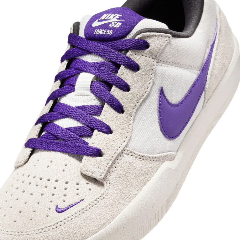 Nike SB Force 58 Phantom/Court Purple-Summit White-Dk Smoke Grey-Sail