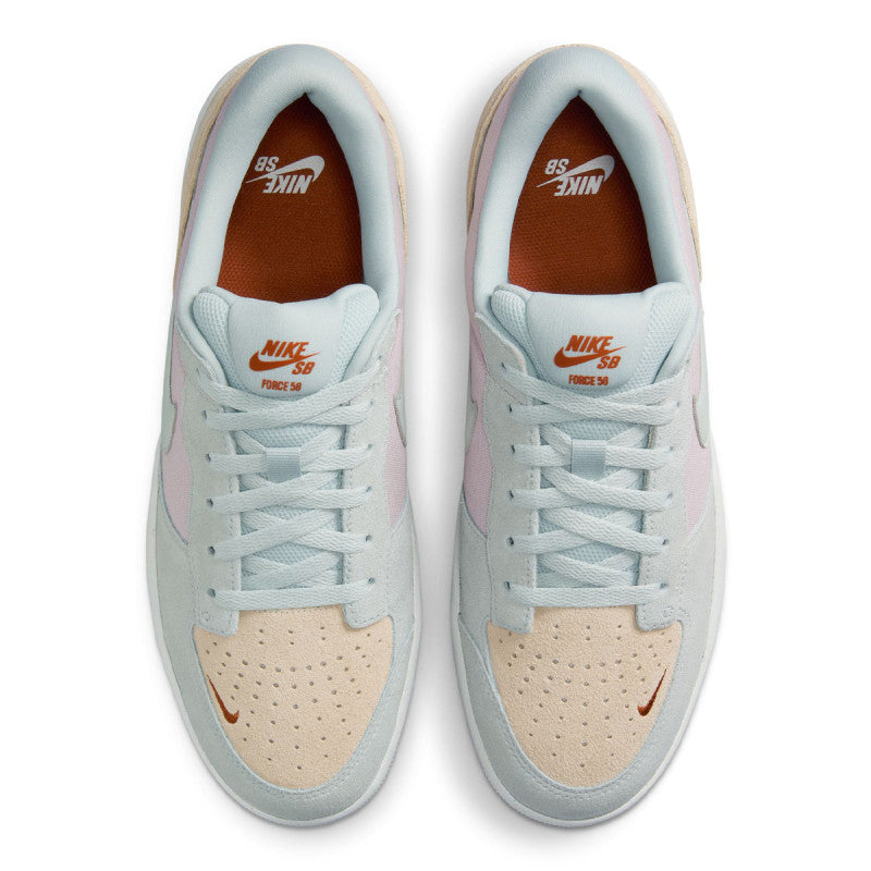 Nike SB Force 58 Platinum Violet/Lt Silver-Sanddrift-Summit White-Dk Russet