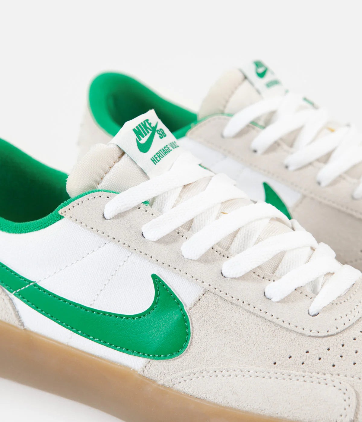 Nike SB Heritage Vulc Summit White/Lucky Green/White