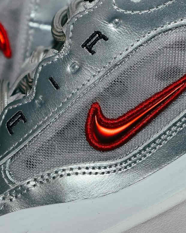 Nike Air Max Ishod Prm Metallic Silver/Varsity Red