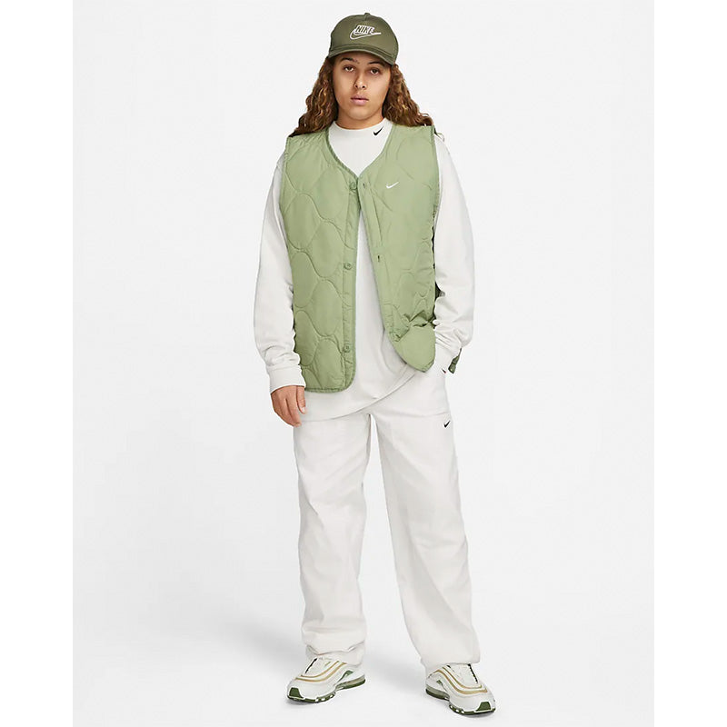 Nike SB Life Woven Insulated Military Vest Oil Green/White