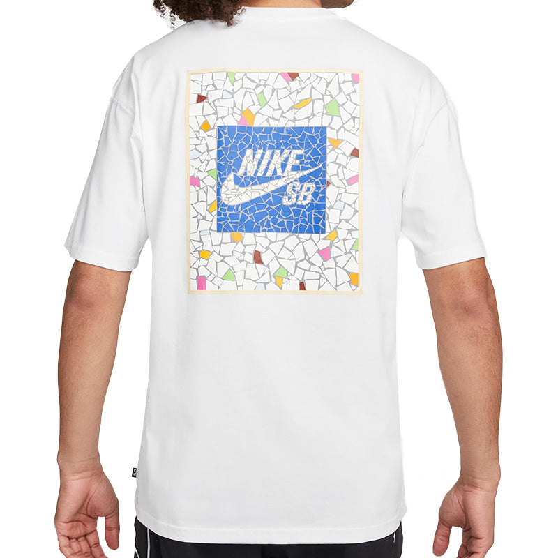 Nike SB Mosaic T-Shirt White