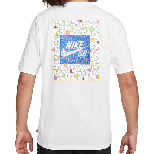 Nike SB Mosaic T-Shirt White