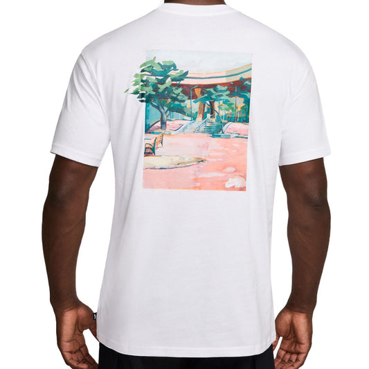 Nike SB OC Brooklyn Banks Skatepark T-Shirt White