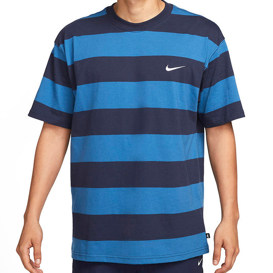 Nike SB Stripe T-Shirt Midnight Navy/Industrial Blue