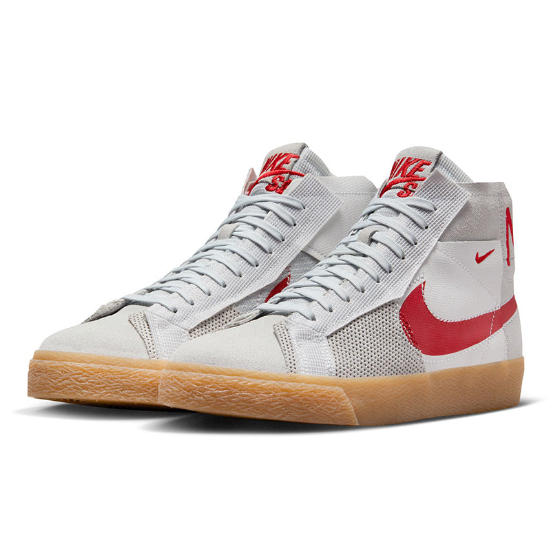 Nike SB Zoom Blazer Mid Premium Summit White/University Red