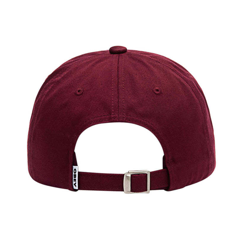 Obey Bold Curve 6 Panel Cap Port