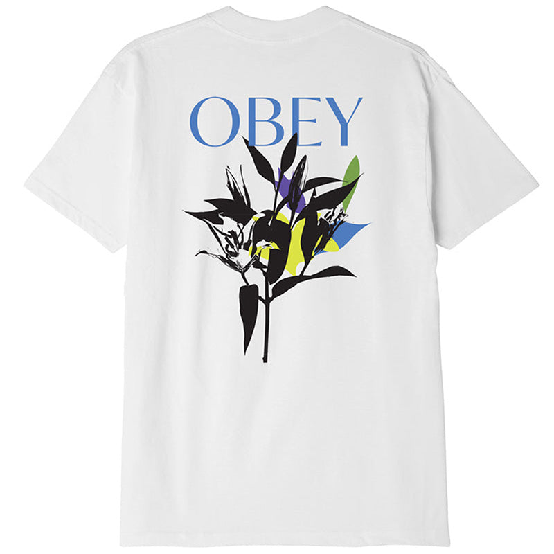 Obey Botanical T-Shirt White