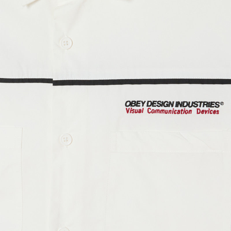 Obey Camber Woven White