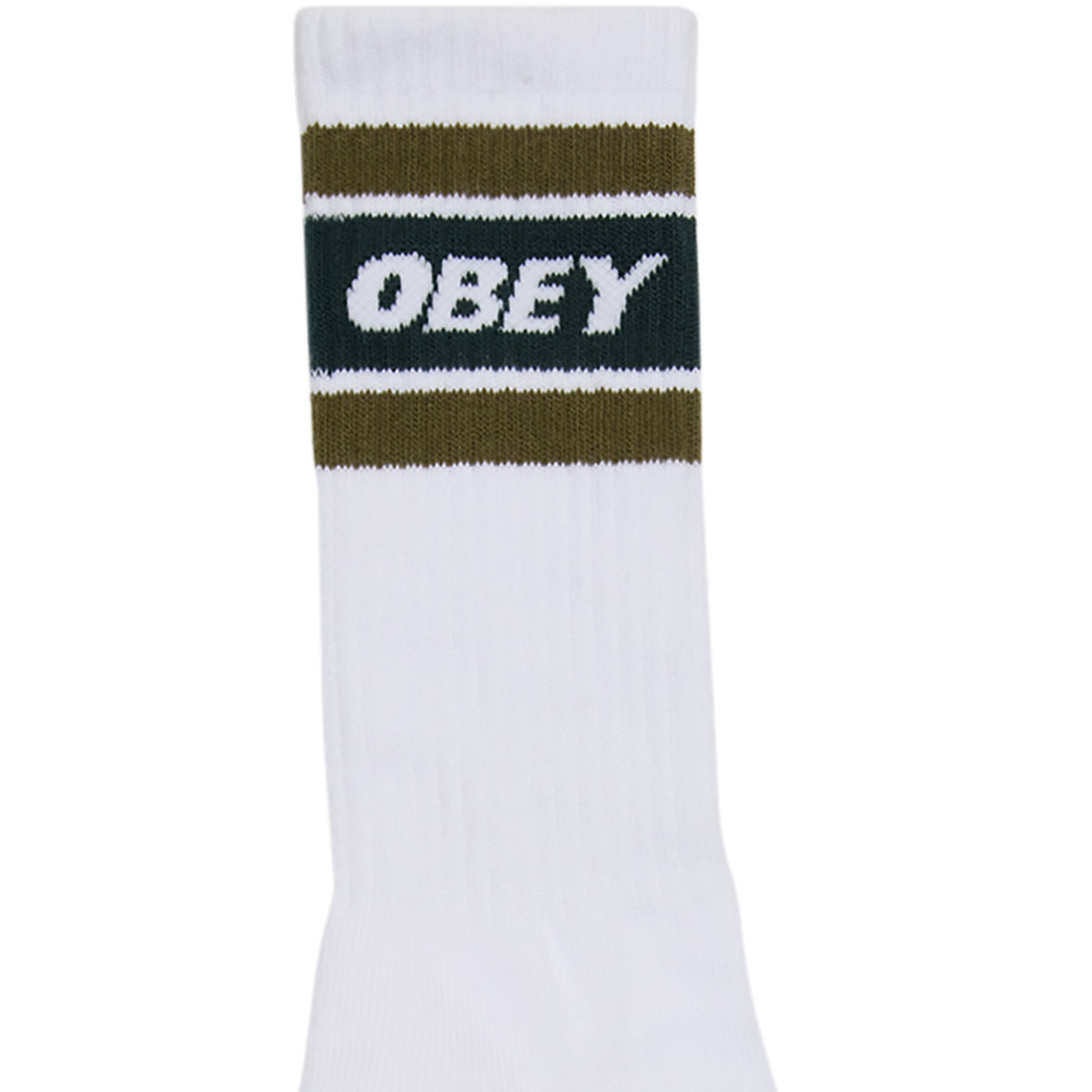 Obey Cooper II Socks White/Rosin White/Rosin