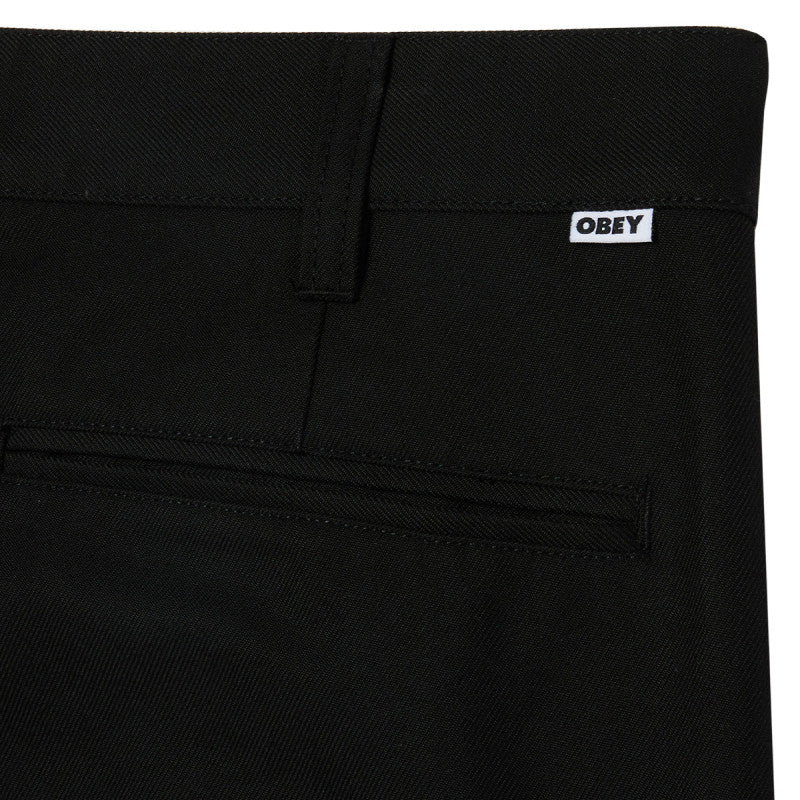 Obey Dean Pleated Pant Black
