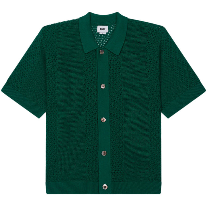 Obey Evan Sweater Forest Green