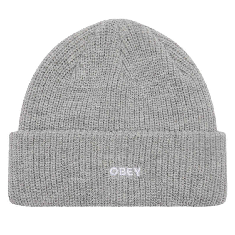 Obey Future Beanie Heather Grey