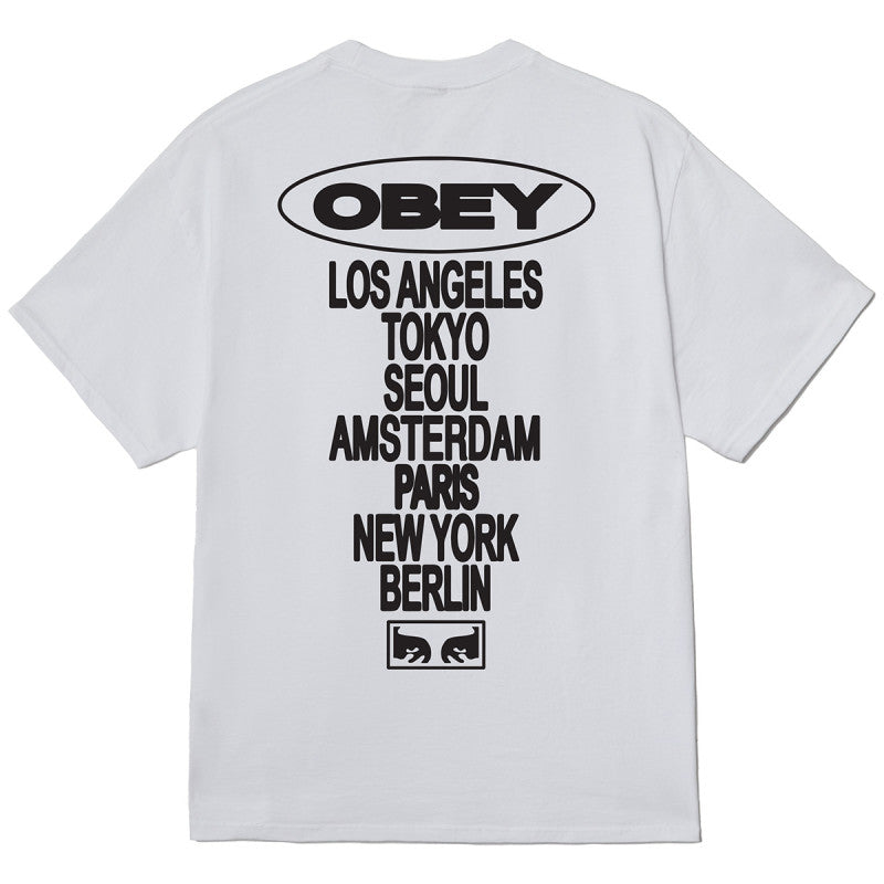 Obey Global Impact T-Shirt White