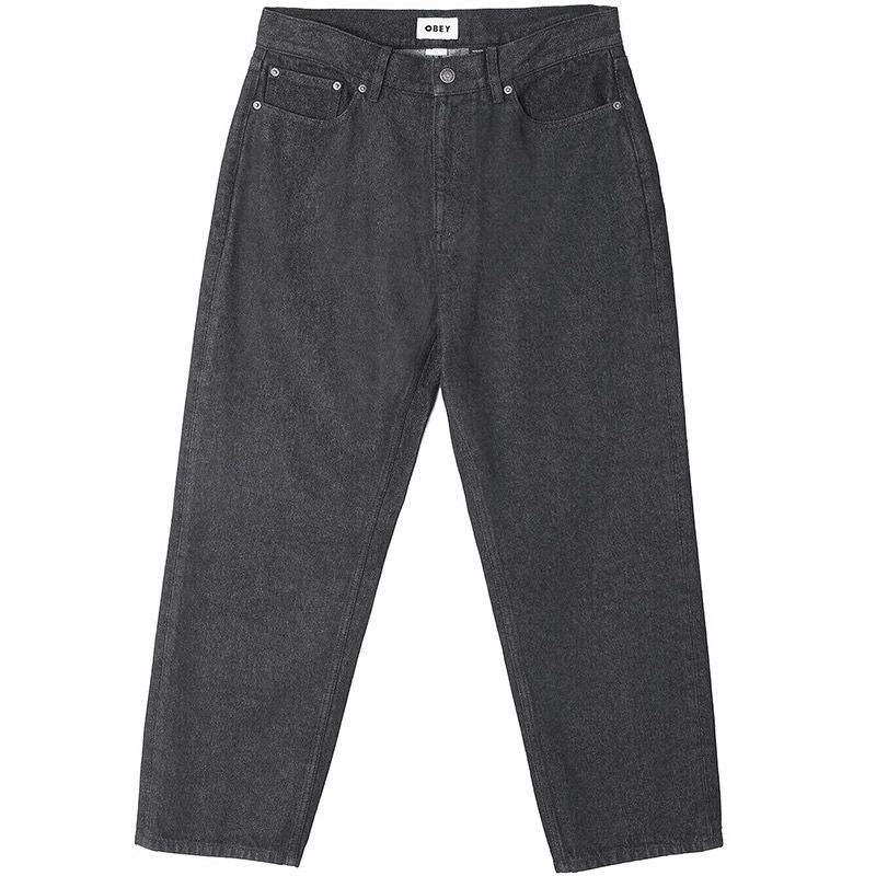 Obey Hardwork Denim Pant Faded Black