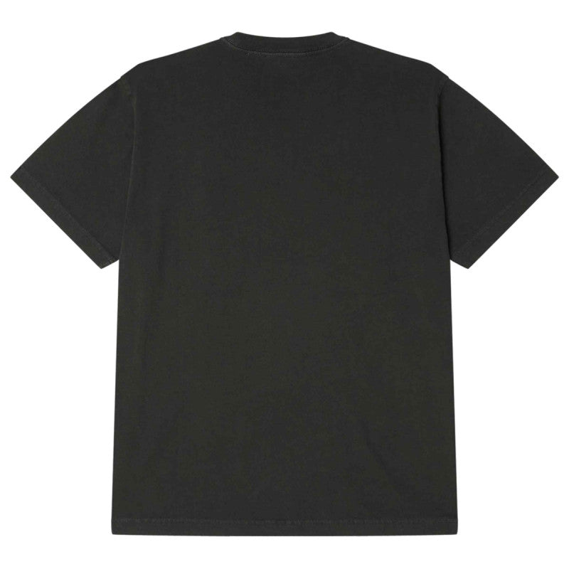 Obey Lowercase Pigment T-Shirt Pigment Pirate Black