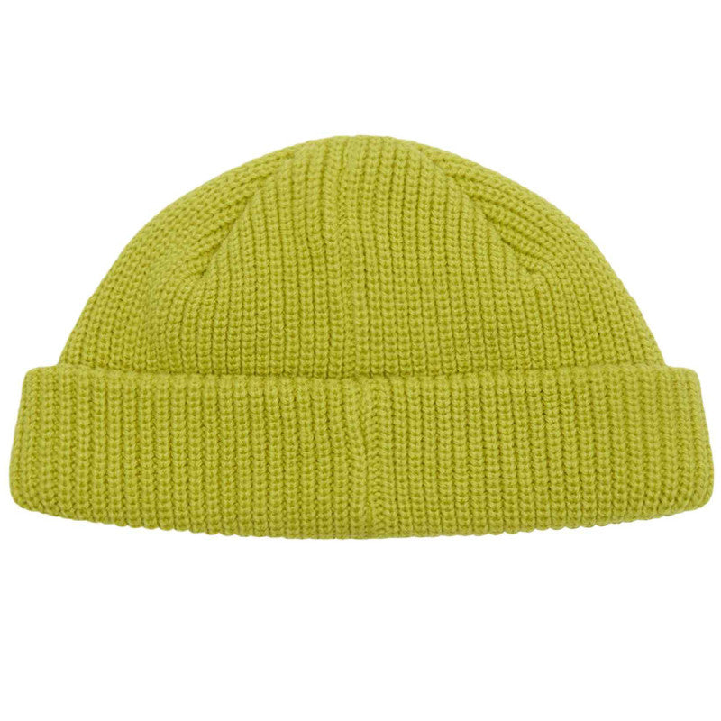 Obey Micro Beanie Chartreuse