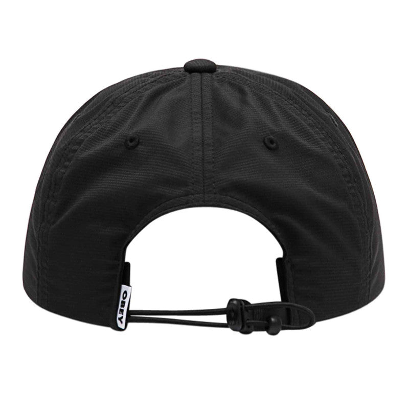 Obey Miles 5 Panel Cap Black