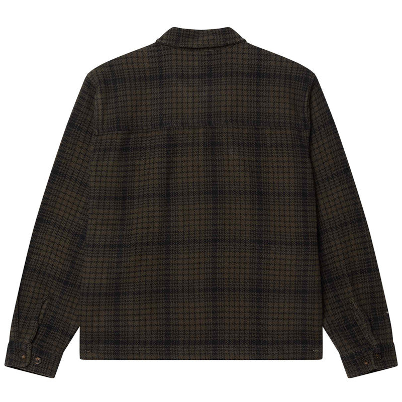 Obey Parker Zip Shirt Jacket Rosin