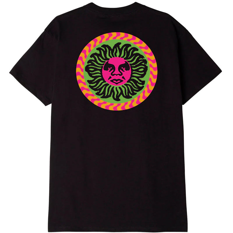 Obey Sun T-Shirt Black
