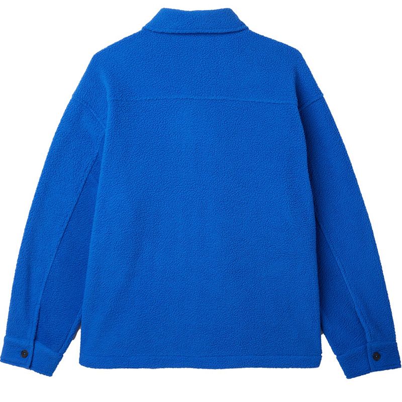 Obey Thompson Shirt Jacket Surf Blue