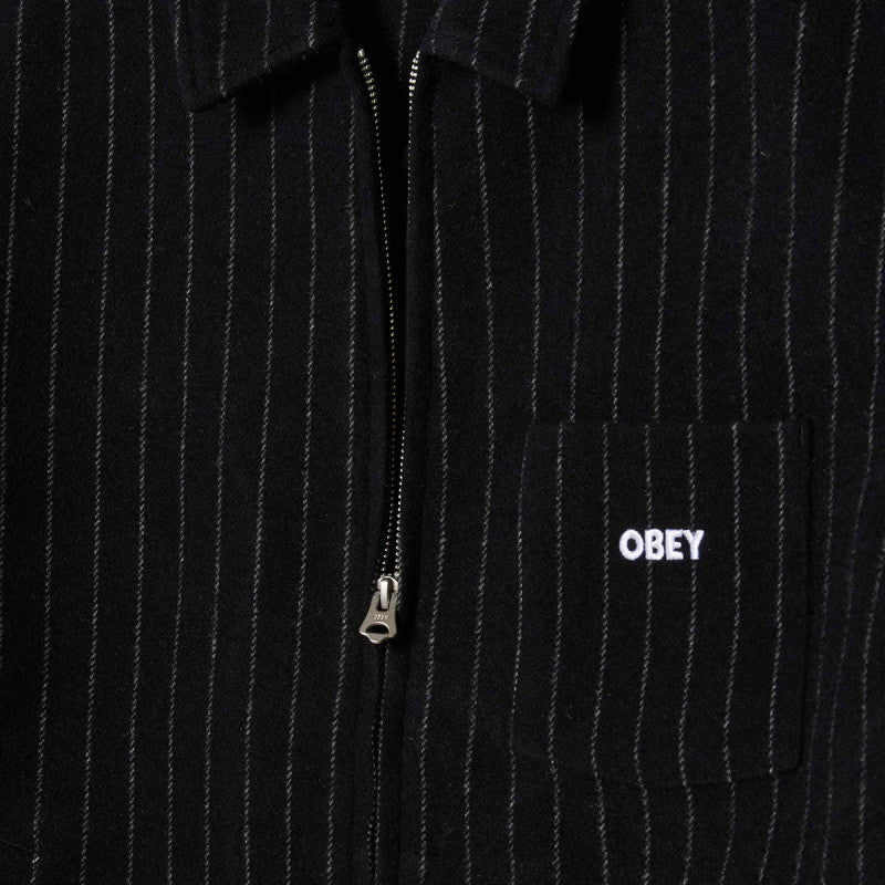 Obey Vernon Zip Jacket Navy