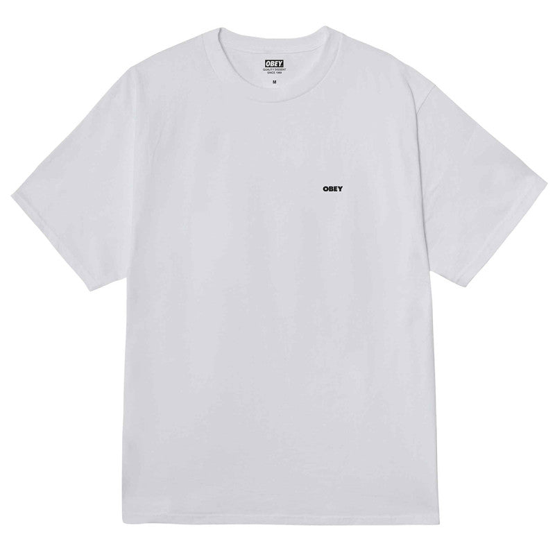 Obey World In Flames T-Shirt White