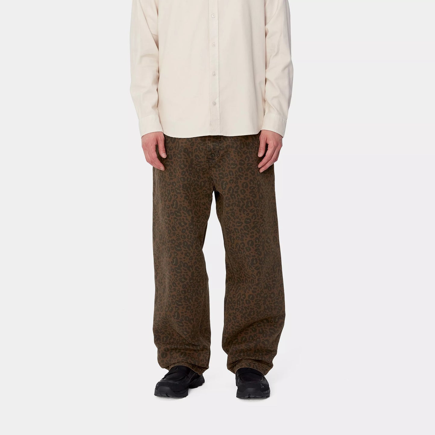 Carhartt WIP OG Single Knee Pant Camo Leo/Tamarind Garment Dyed